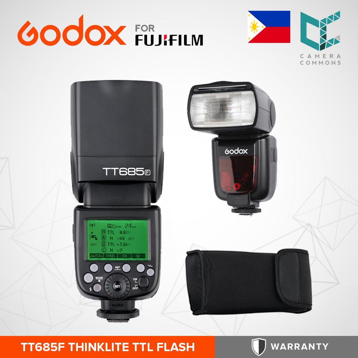 Godox TT685F Thinklite TTL Flash for Fujifilm Cameras TT685
