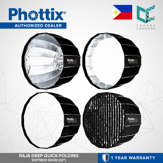 Phottix Raja Deep Quick Folding Softbox 80cm 32 Inches PH82724