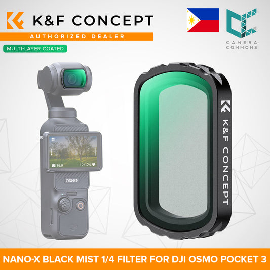 CLEARANCE KF FILTERS DJI Osmo Pocket 3Ã¯Â¼Âmutifuncational 1/4 black mist) HD, Greencoat, waterproof, anti-scratch CONCEPT
