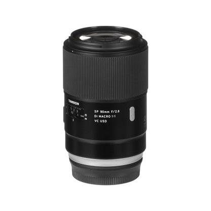 Tamron F017 SP 90mm f/2.8 Di Macro 1:1 VC USD Prime Lens for Canon EF EF-Mount
