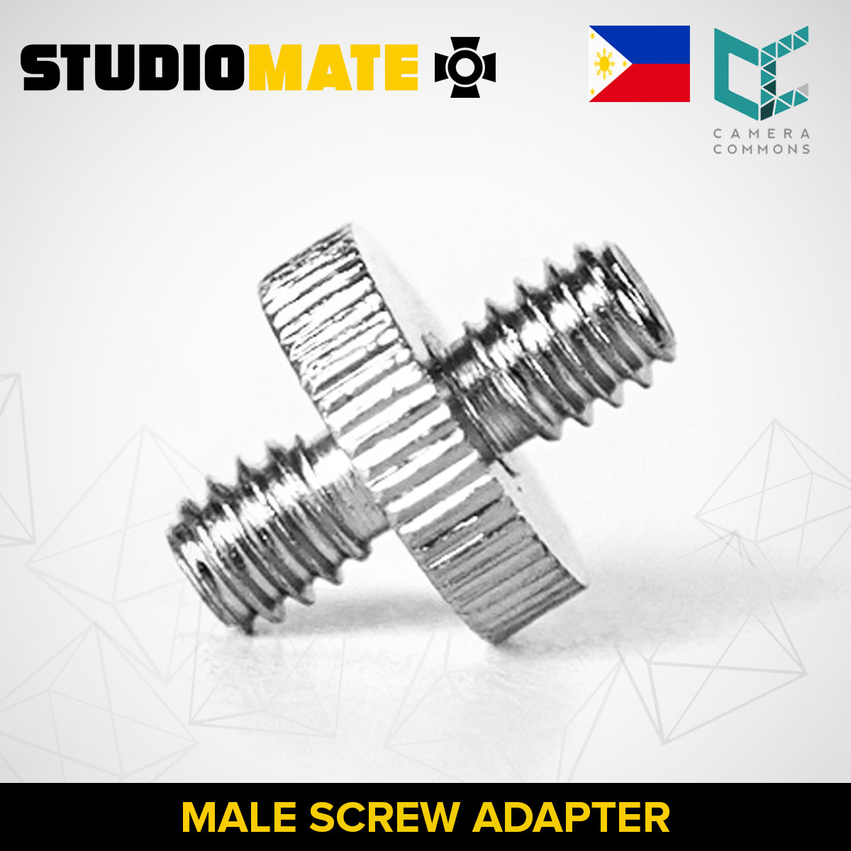 STUDIOMATE SM6 Male Screw Adapter for Tools and Studio Equipment