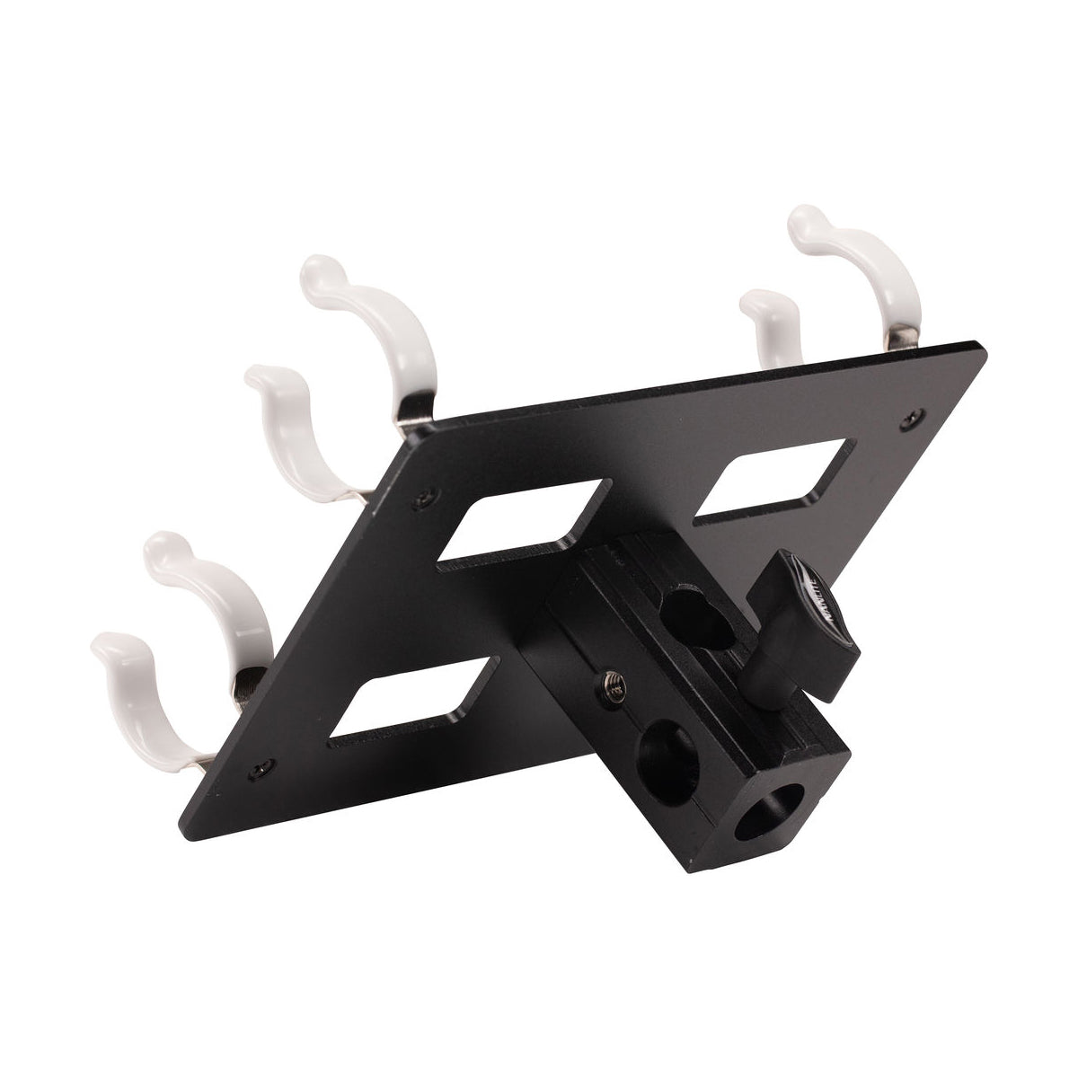 Nanlite Pavotube Double Bank 2 T12 LED Tube Mount with Gooseneck and 5/8in Receiver HD-T12-4-BHG