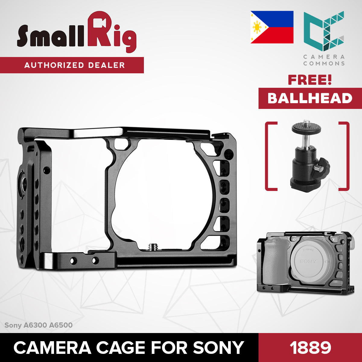 CLEARANCE Smallrig CAGE 1889 for Sony A6500/A6300