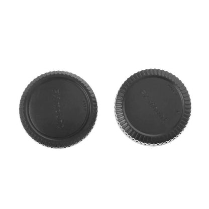Fujifilm Rear Lens Cover + Front Body Cap for Fujifilm Fuji X Mount Mirrorless Camera Replacement Cover
