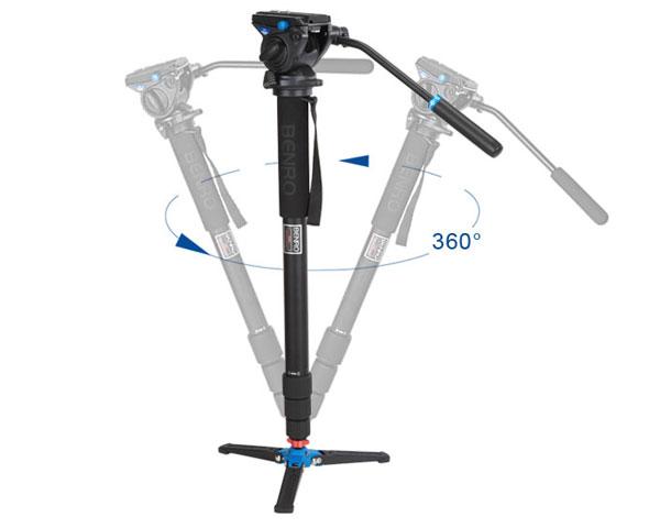 Benro A48TDS4 Series 4 Aluminum Monopod Screw Lock