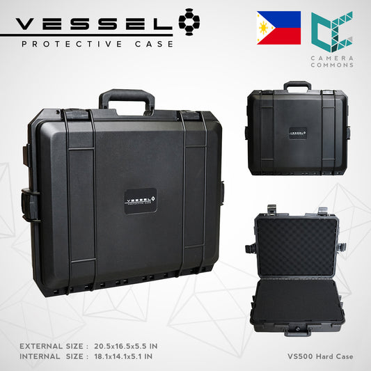 VESSEL VS500 Portable Hard Case for Photography, Equipment, Instruments, Watches and other devices VS4636