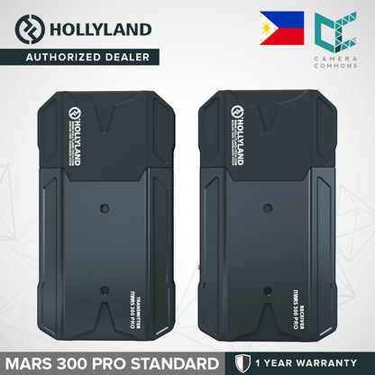 Hollyland Mars 300 PRO Standard HDMI Loopout Wireless Transmitter and Receiver for SLR MILC Camera with 300ft Long Range 0.08S Low Latency 1080P HD Video Transmission System