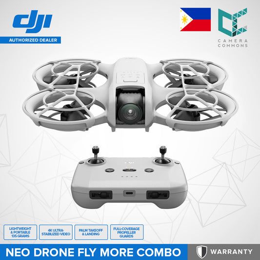 DJI Neo Drone Standard and Fly More Combo Lightweight Portable Palm Takeoff & Landing 4K Ultra-Stabilized Video