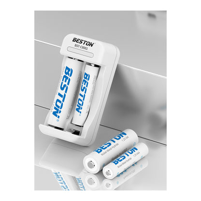 Beston SET C8001 Charger + AA AAA Nimh Battery 1200mah 1300mah 3000mah