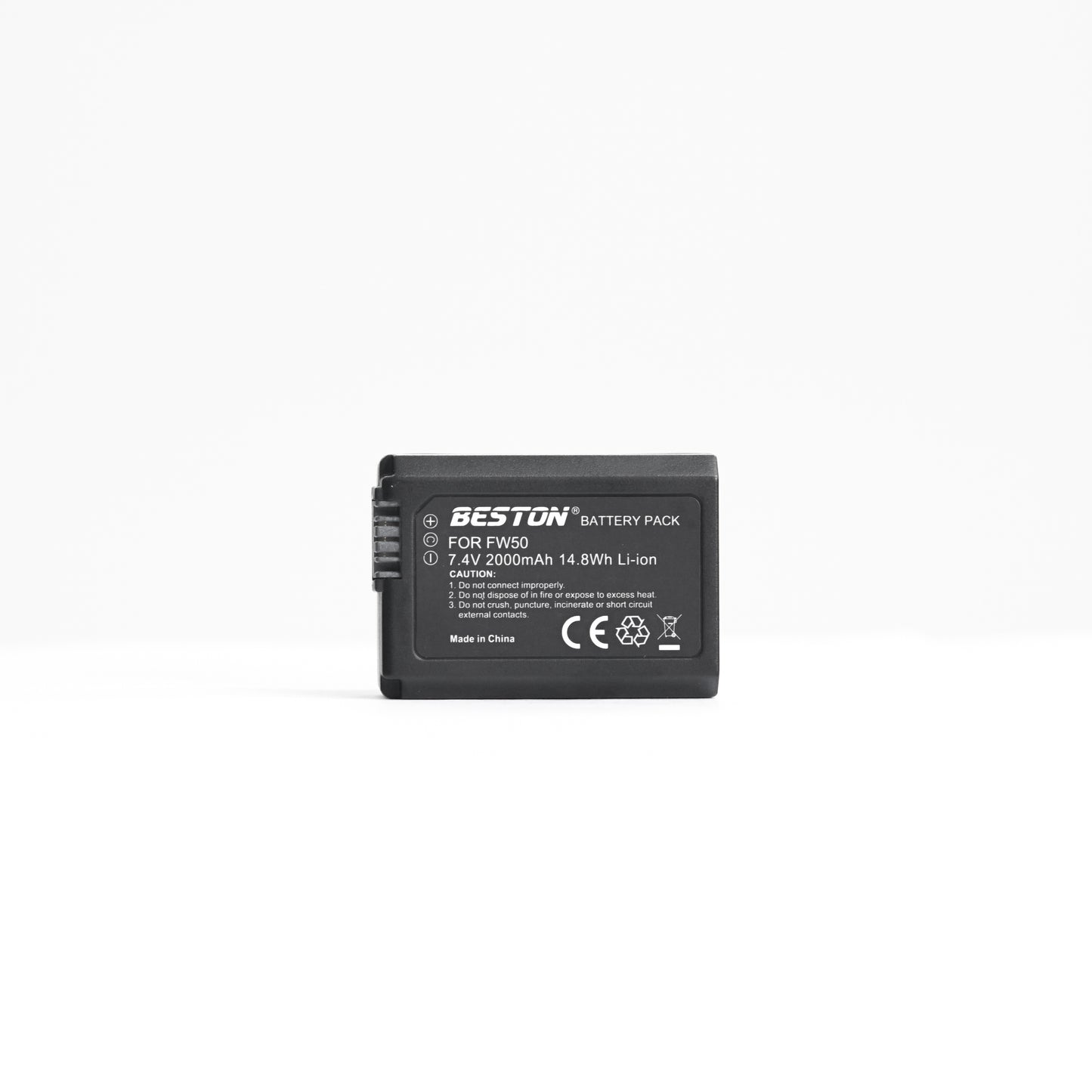 Beston SET NP-FW50 LCD Charger + 2 PC Battery 7.4V 2000mAh Sony FW50