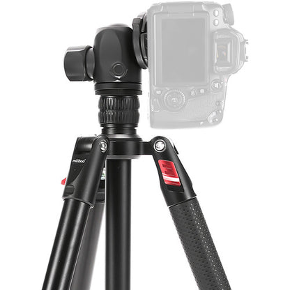 CLEARANCE Miliboo MTT502A MTT502B Aluminum Alloy Carbon Fiber Ballhead Tripod Twist Lock