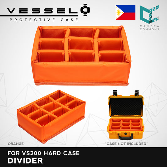 VESSEL Divider for VS200 Medium Hard Case | Divider Only Camera Accessories VS3321L