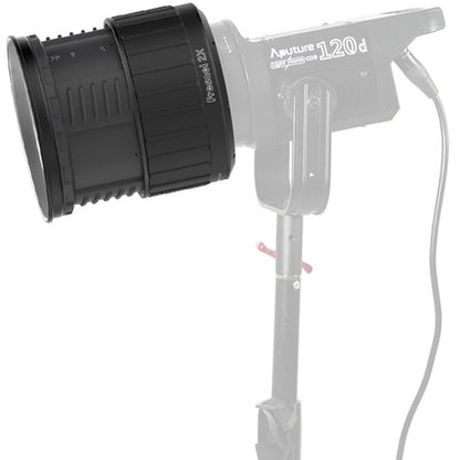 Aputure Fresnel 2X Attachment Studio Lighting Accessory 6" Lens Diameter Beam Spread Variable from 12 to 40ÃÂ°