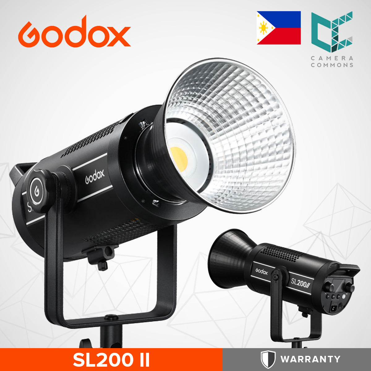 CLEARANCE Godox SL200ii LED Video Light SL200W II Version 2 Studio Lighting
