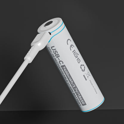 Beston 18650 3.7V 7400mwh 2000mah Rechargeable Lithium Ion Battery Li-ion Type C 65C-20