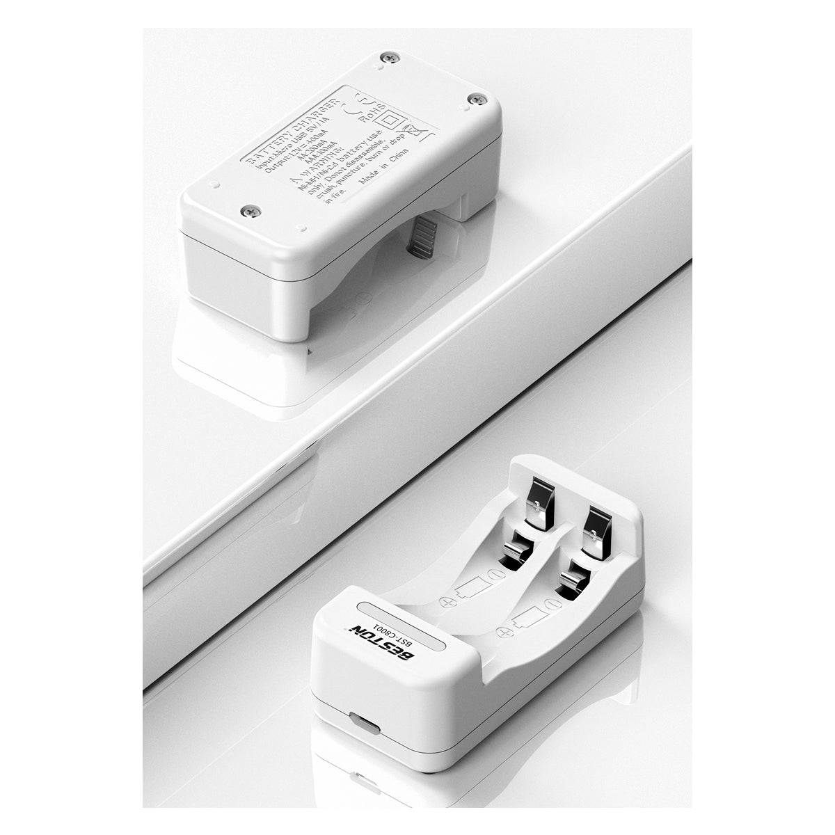 Beston SET C8001 Charger + AA AAA Nimh Battery 1200mah 1300mah 3000mah