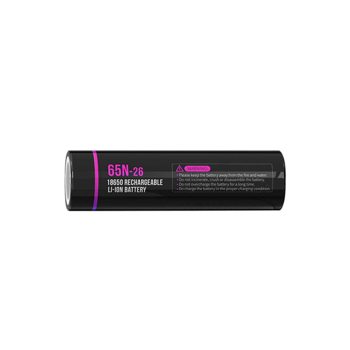 Beston 18650 3.7V Rechargeable Lithium Ion Battery (Flat Top) Li-ON Large Capacity 2600MAH