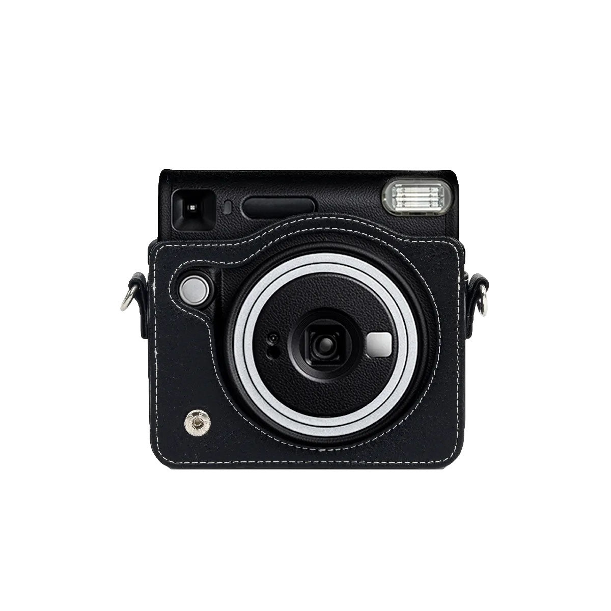 Leather Case Bag Cover Plain Colors for Fujifilm Instax Square 40 SQ40 Instant Film Camera PU-Leather