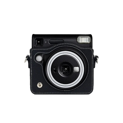 Leather Case Bag Cover Plain Colors for Fujifilm Instax Square 40 SQ40 Instant Film Camera PU-Leather