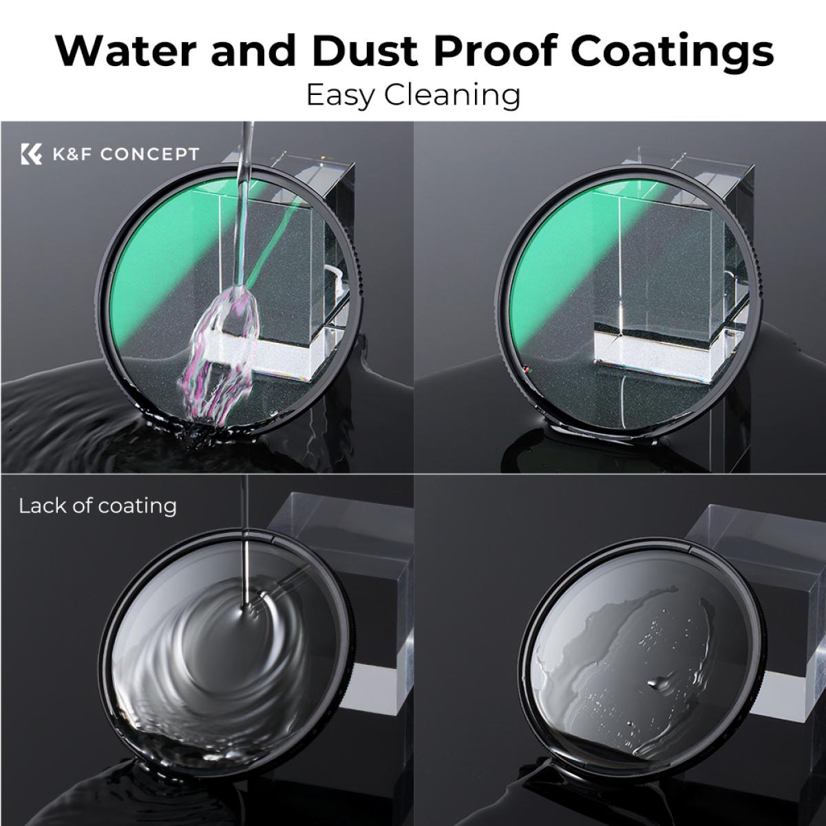 CLEARANCE KF FILTERS 49mm,Nano-X,Optical glass shimmer diffusion 1