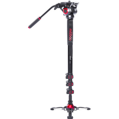 Miliboo MTT705AS Professional Aluminum Video Monopod with MYT801 Fluid Head for Photography