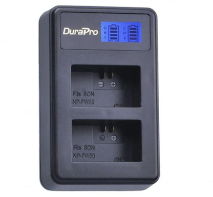 CLEARANCE DURAPRO CHARGER LCD Dual NP-FW50