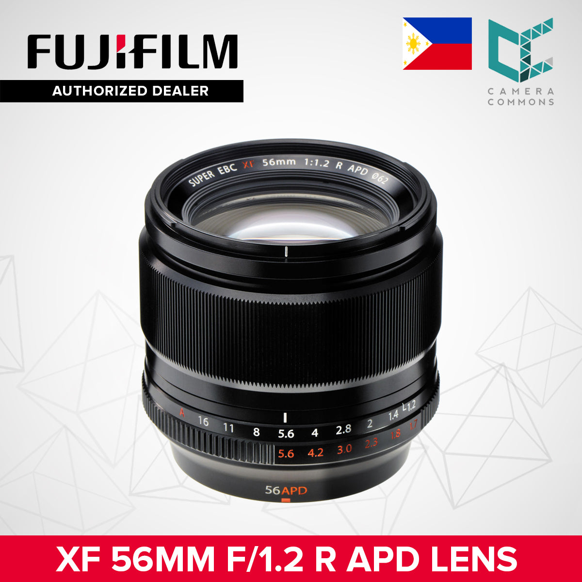 FUJIFILM XF 56mm f/1.2 R APD Lens XF56mm Mirrorless Lens