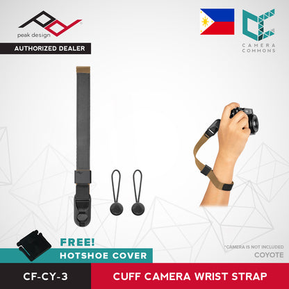 Peak Design Cuff Camera Wrist Strap Ash Black Midnight Sage Coyote