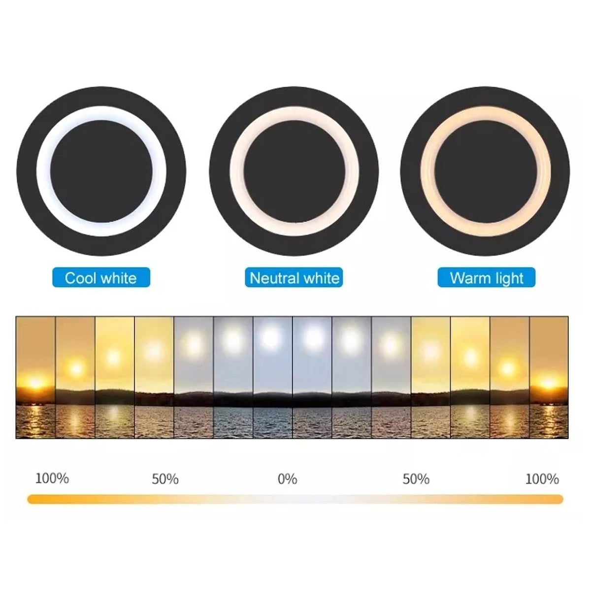 CLEARANCE Studiomate HQ-14N LED Ring Light 14"