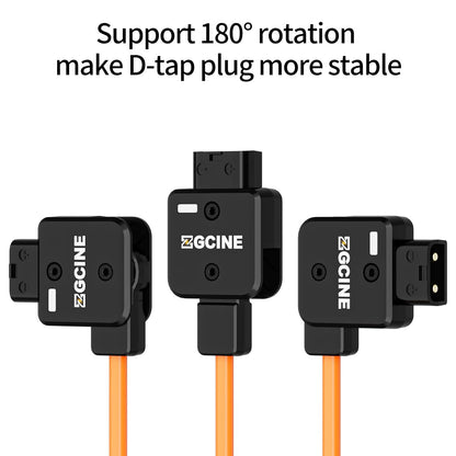 ZGCINE D-Tap / USB-C PD to BMPCC Power Cable Braided Wire DT-BMD PD-BMD Type C