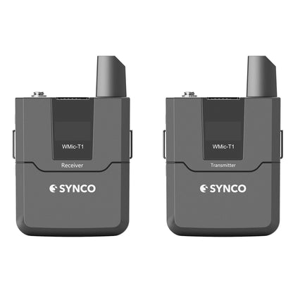 Synco WMic-T1 Camera-Mount Wireless Lavalier Microphone System UHF: 572 to 586 MHz