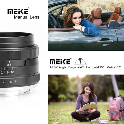 CLEARANCE MEIKE 35mm f/1.4 Lens for Canon EOS M Mount MK35mm 35 1.4