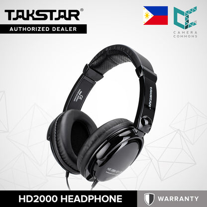 Takstar HD2000 Headphone Music Monitor DJ Audio Mixing Recording Professional