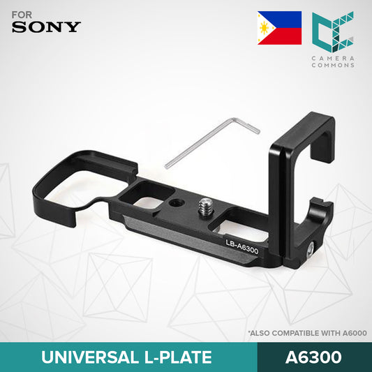 A6000 A6300 Universal L-Plate Bracket Quick Release Vertical Plate