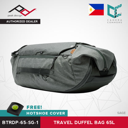 Peak Design Travel Duffelpack Bag 65L Black Sage Duffel Weekender