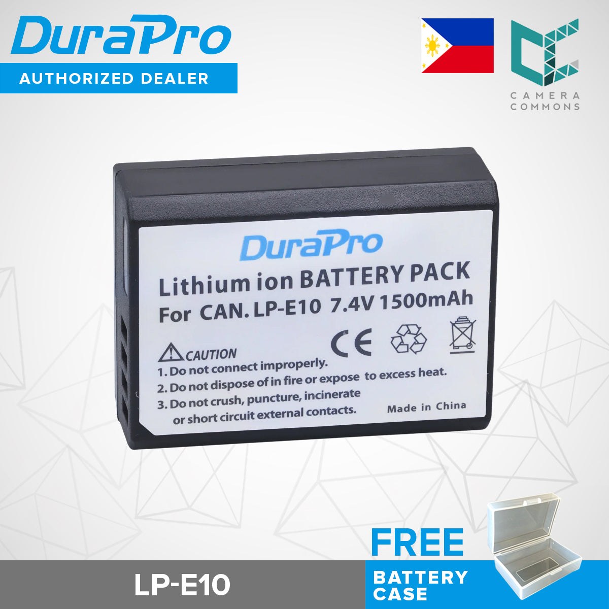 DuraPro LP-E10 LP E10 Rechargeable Camera Battery For Canon EOS 1100D 1200D Kiss X50 X70 Rebel for T3 T5 EOS1100D EOS1200D