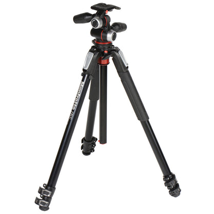Manfrotto MT055XPRO3-3W Aluminum Tripod with 3-Way Pan/Tilt Head