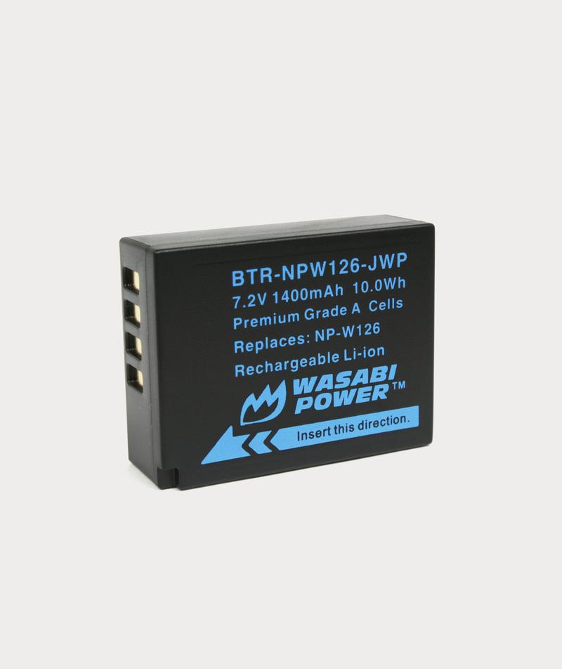 Wasabi Power NP-W126 1pc Rechargeable Battery for Fujifilm Cameras NPW126