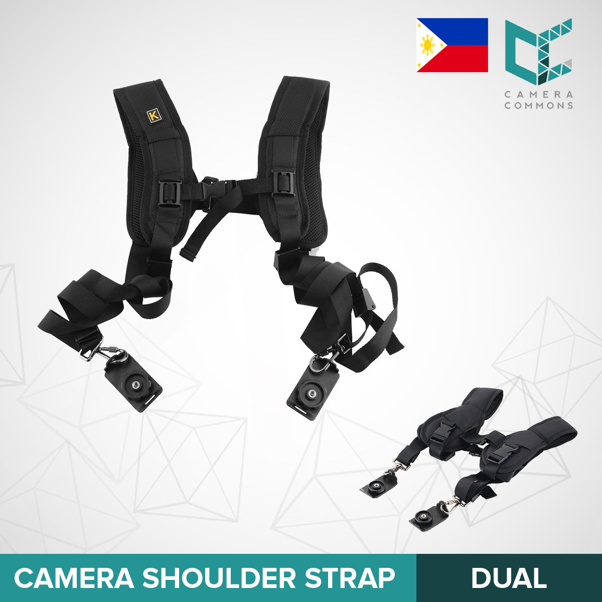 Quick Strap Dual Shoulder Sling Belt Strap for DSLR Camera