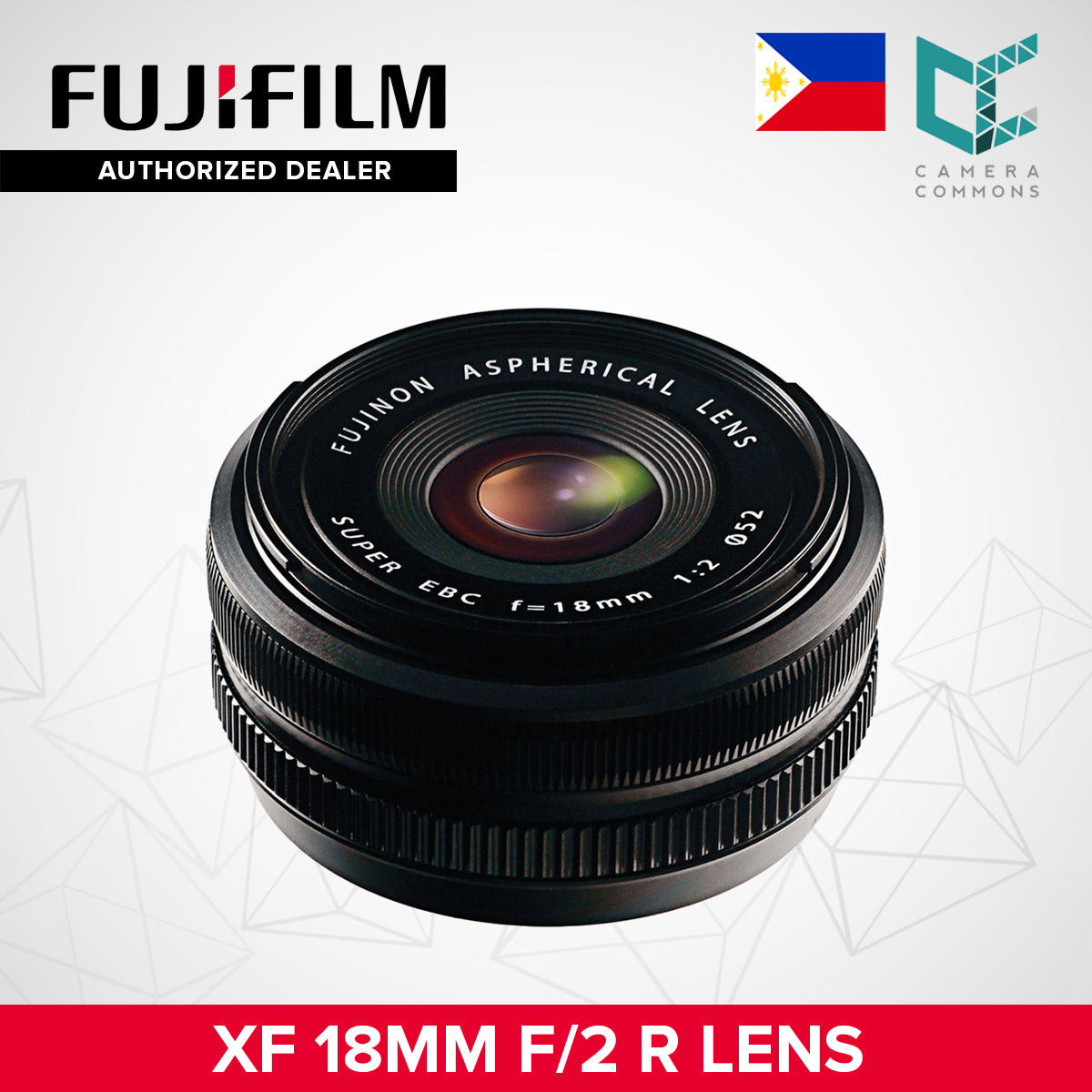 FUJIFILM XF 18mm f/2 R Lens XF18mm Mirrorless Lens