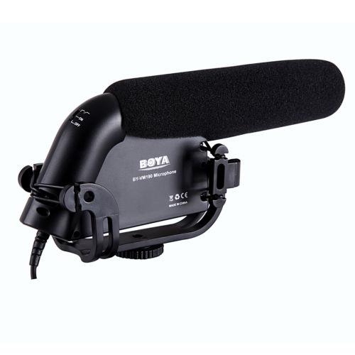 Boya BY-VM190 Professional Directional Video Condenser Shotgun Microphone For DSLR VM190