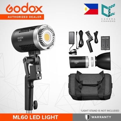 Godox ML60 60W Portable LED Monolight Light for Photography Studio Lighting ML-60