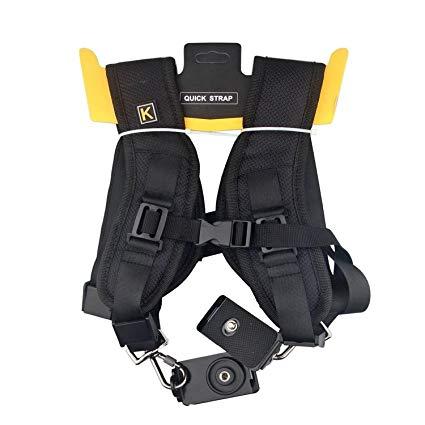 Quick Strap Dual Shoulder Sling Belt Strap for DSLR Camera