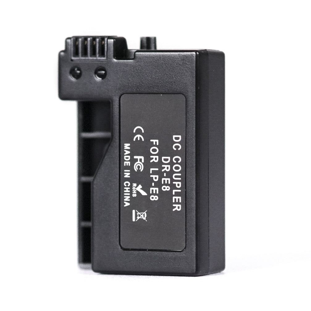 STUDIOMATE Dummy Battery LP-E8 with USB Cable for Canon Cameras E8