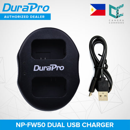 CLEARANCE DURAPRO CHARGER USB Dual NP-FW50