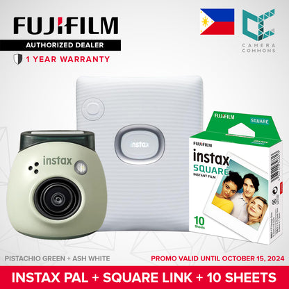 FUJIFILM Instax Pal Digital Camera Only with Detachable Ring Wide Angle Small Tiny Size Bluetooth to App