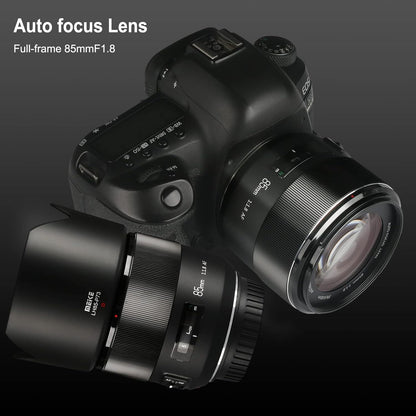 CLEARANCE MEIKE 85mm AF f/1.8 Lens for Canon EOS EF Mount MK85mm 85 1.8 Auto Focus for DSLR