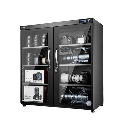 Andbon AD-250S Dry Cabinet Box Storage 250L Digital Display Automatic Humidity Controller Double Door for Camera Gear