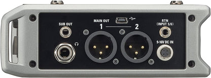 Zoom F4 Professional Field Recorder/Mixer, Audio for Video, 24-bit/192 kHz Recording, 8 Channel Recorder