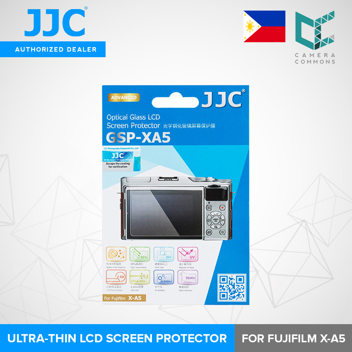 CLEARANCE JJC SCREEN PROTECTOR GSP-XA5